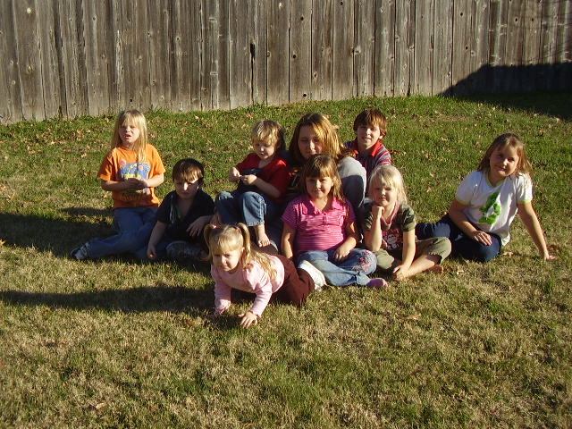 The kids thanksgiving 2006